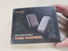 OCOOPA Magnetic 2 in1 Rechargeable Hand Warmers 5000mAh Pocketable - Black