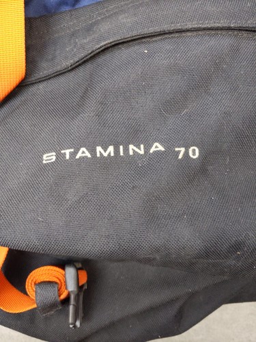 The North Face Stamina 70 Wanderrucksack M-L X-Frame Carbon Fiber blau/hellbraun - Bild 7 von 10