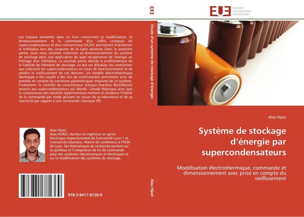 Alaa Hijazi | SystèMe De Stockage D'éNergie Par Supercondensateurs | Taschenbuch-image