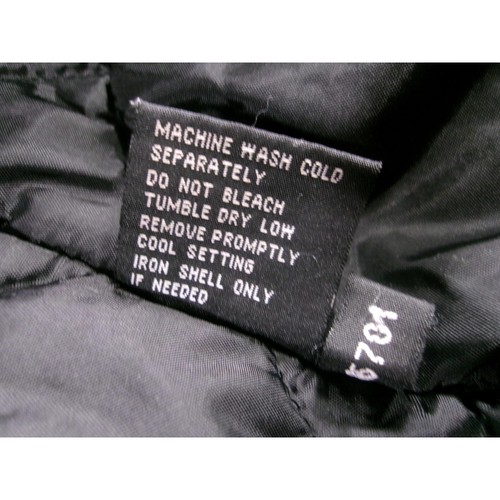 John Deere Jacket Mens 2XL Black Brown Quilted Nor Trax Workwear Chore Canvas - Picture 11 of 13