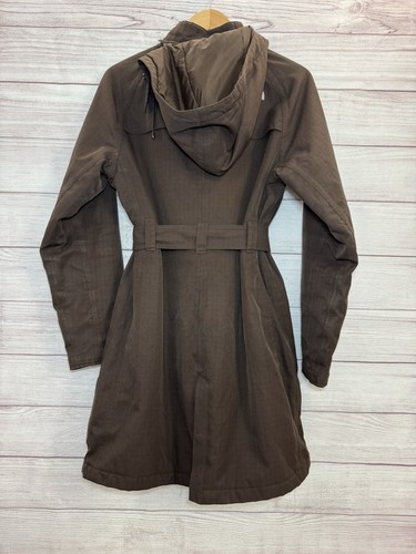 Abrigo con capucha mujer "The North Face" marrón cremallera/a presión TALLA MEDIANA - Imagen 3 de 24