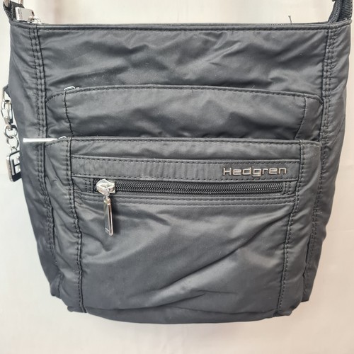 Hedgren Crossbody Travel Bag Black Multi-compartments - Picture 2 of 18