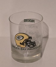 GREEN BAY PACKERS SUPER BOWL XXXI 31 Glass NFL Football Vtg Shell Oil Vtg 1996