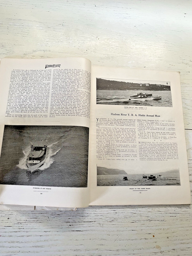 Power Boating 1909 Magazine Outboards October Antique Boat - Picture 4 of 7