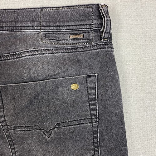 Diesel Herren Jeans W34 x L34 Grau Tepphar 0662U Stretch Slim Carrot Denim - Bild 12 von 18