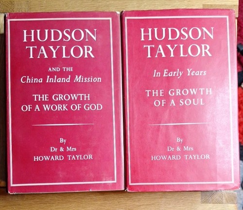 HUDSON TAYLOR Early Years & China Inland Mission by Howard Taylor 1958 Hardcover - Picture 1 of 22