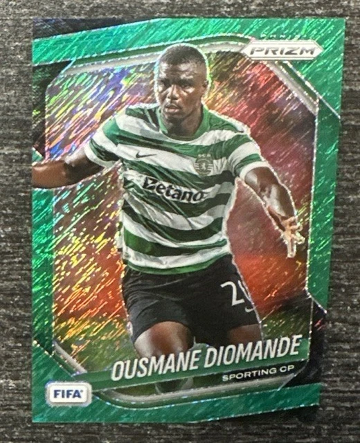 OUSMANE DIOMANDE - 2025-26 Panini Prizm FIFA Soccer GREEN SHIMMER PRIZM 1/2 SSP