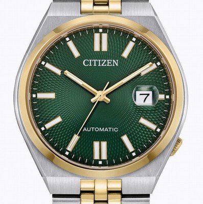 CITIZEN TSUYOSA 60 Std. Power Reserve AUTOMATIC Herrenuhr Saphirglas NK0024-54X