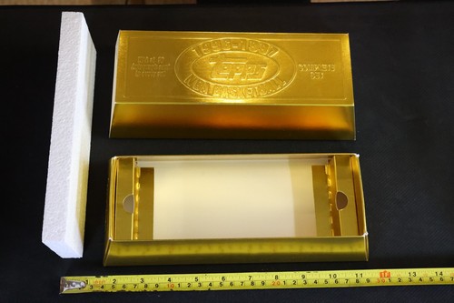 1996-97 TOPPS NBA BASKETBALL GOLD BAR BOX ONLY for 226 CARD SET KOBE BRYANT RC - Bild 3 von 3