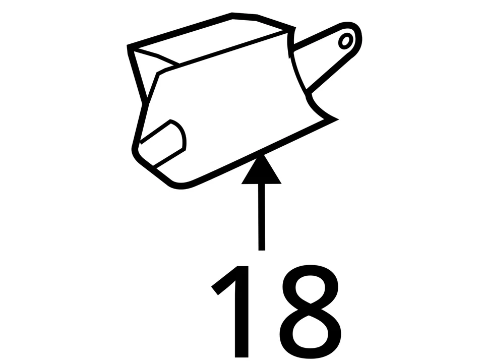 CUBIERTA PESTILLO ASIENTO CHRYSLER 5016165AB NUEVO OEM 5016165AB Foto 3 de 3