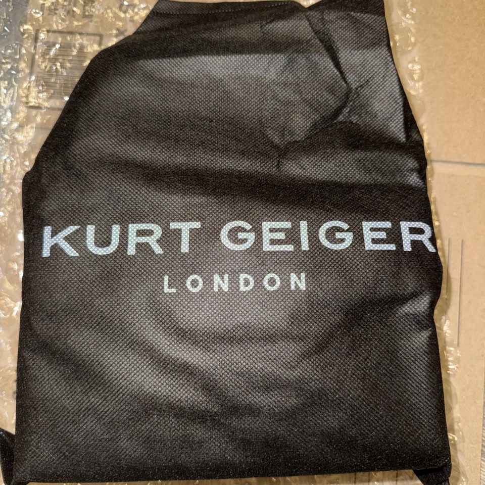 Mini Bolso Bandolera, Negro, Kurt Geiger Nuevo, Sin Caja Foto 4 de 4
