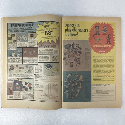 Vtg Walt Disney Donald Duck #144 1972 Secret of the Gothic Mansion GnuReads - Picture 15 of 22