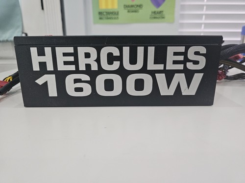Rosewill Hercules 1600W PSU | 80+ Gold | Semi-Modular | HERCULES-1600S