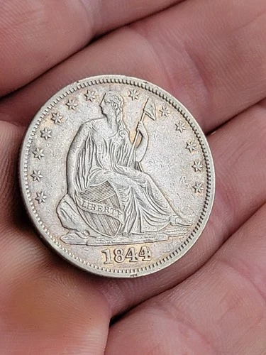 1844 Seated Liberty Half Dollar
