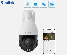 Reolink 4K PoE Outdoor Surveillance PTZ Security Camera Auto Tracking RLC-823S1