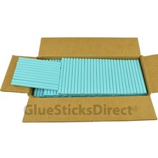 GlueSticksDirect&reg; Pastel Blue Colored Glue Stick Mini 5/16 X 4" 5 lbs