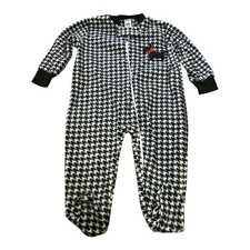 Pijama/pijama Hudson con patas para bebé/niño, polar o algodón; talla 6/9M