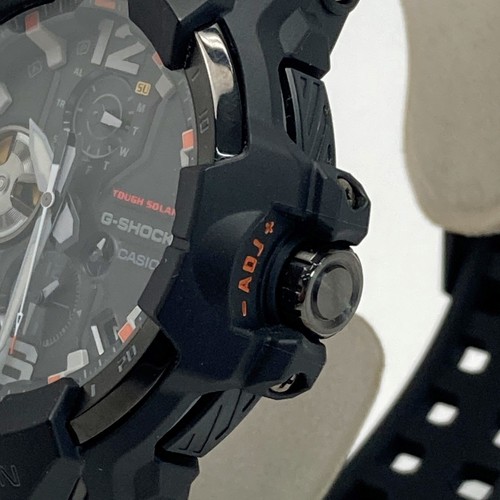 G-SHOCK WATCH GRAVITY MASTER BLUETOOTH GR-B300-1A4JF SOLAR CARBON BLACK MEN'S - Picture 3 of 7