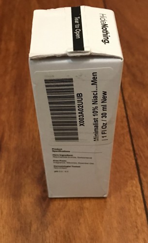 Minimalist Niacinamide 10% Face Serum, 1oz, Exp. 03/2026 - Picture 4 of 6