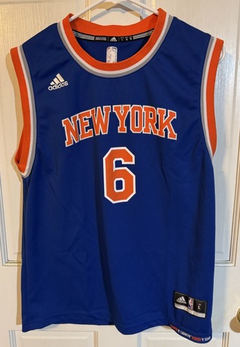 NBA Adidas Porzingis New York Knicks Tank Top Men Size Large&&&