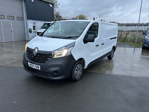 RENAULT TRAFIC 1.6 LL29 dCi 120 L2H1 LWB Business Euro 6 White Manual Diesel 201 - Picture 1 of 12