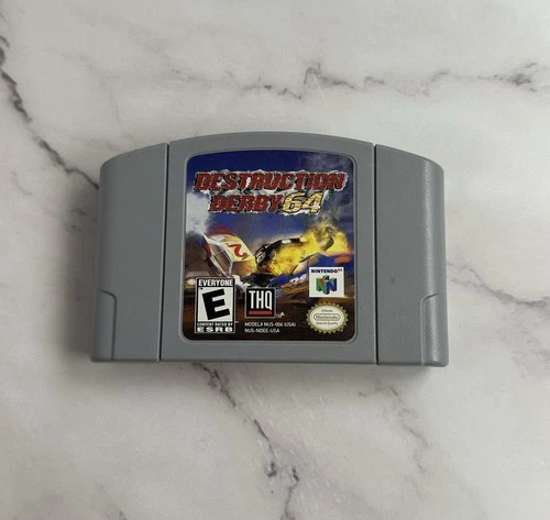 Destruction Derby 64 (Nintendo 64, 1999) - Authentic Cartridge & Tested