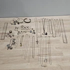 241g HUGE Wearable Antique Vintage Sterling Silver 925 Scrap Resell Jewelry Lot