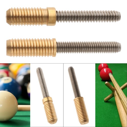 Billard Pool Queue Gelenk Pin Einsatz tragbar einfach zu installieren Schaft Armaturen - Bild 1 von 15