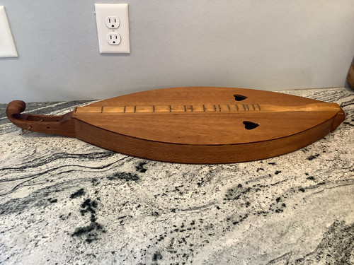 Mountain Dulcimer Lap Appalachian Piccolo ha bisogno di essere restaurato - Foto 1 di 13