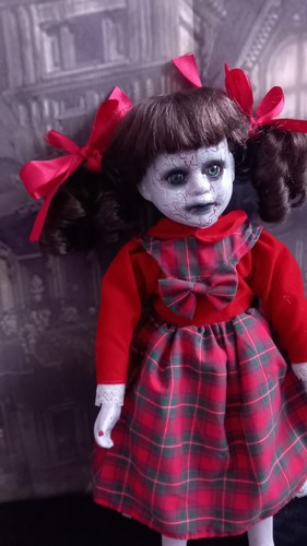 OOAK GOTHIC HORROR DOLL CREEPY - Picture 3 of 8