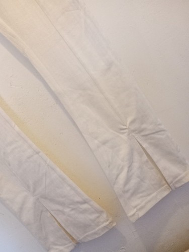 UK 12 (M) Missguided Tall Ecru Flare Trouser - Picture 11 of 13