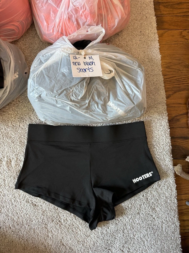 Винтажный набор униформы для девочек Hooters - Изображение 4 из 4