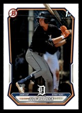 6P698 2026 Bowman Prospects BP-58 Jude Warwick Detroit Tigers - Lot x10