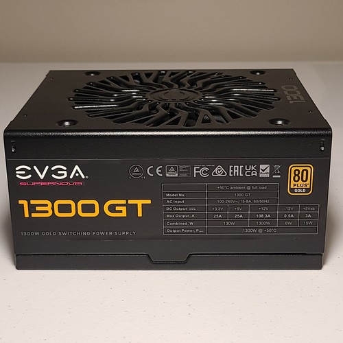 EVGA SuperNOVA 1300 GT 80 Plus Gold 1300W Fully Modular Power Supply - Tested - Picture 8 of 21