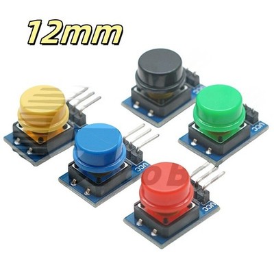12mm Tastermodul bunt Drucktaster Button für  Raspberry Pi DIY Elektronik 1