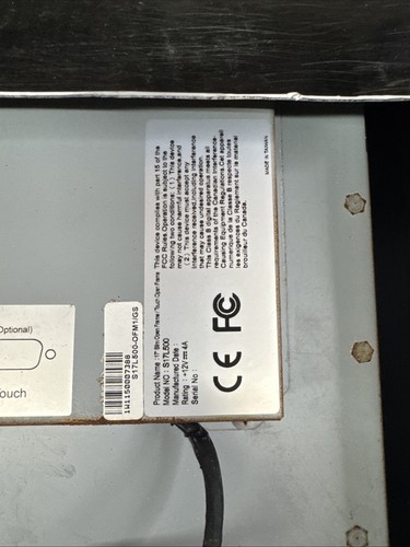 2 X 17” Slim Open Frame Panel Mount Monitor Display Screens In Box S17L540-OF - Picture 10 of 13