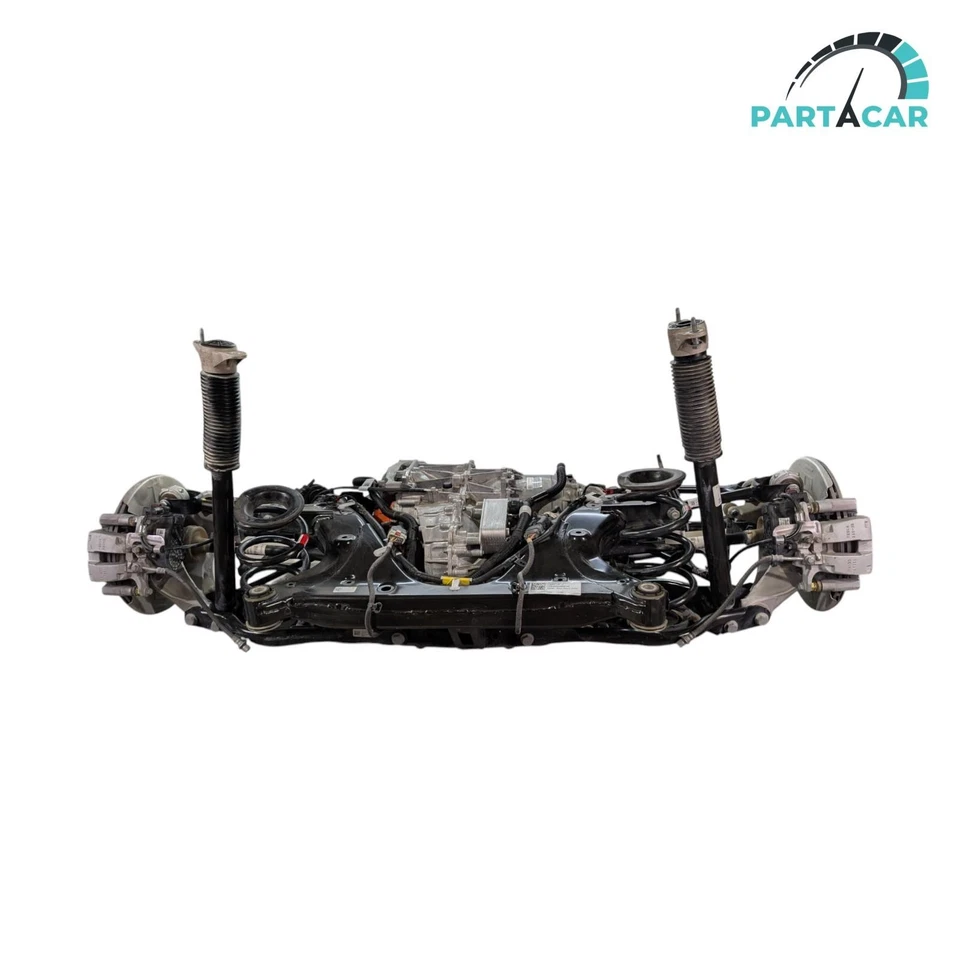 2020 2021 2022 2023 Tesla Model 3 Rear Drive Unit Motor with Suspension OEM 18K! - Image 2 of 4