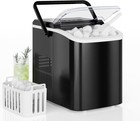 Portable Ice Maker Machine Self-Cleaning Compact Countertop Ice W/ Scoop Basket