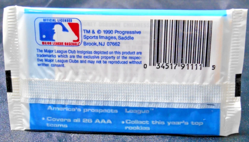 1990 Future Stars AAA ProCards Baseball Card 44 Packs 10 cards per sealed pack - Image 3 of 3