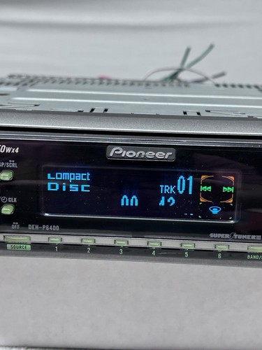 Old School Pioneer DEH-P6400 OEL Moving Graphics Display. Works And Looks Good. - Picture 3 of 21