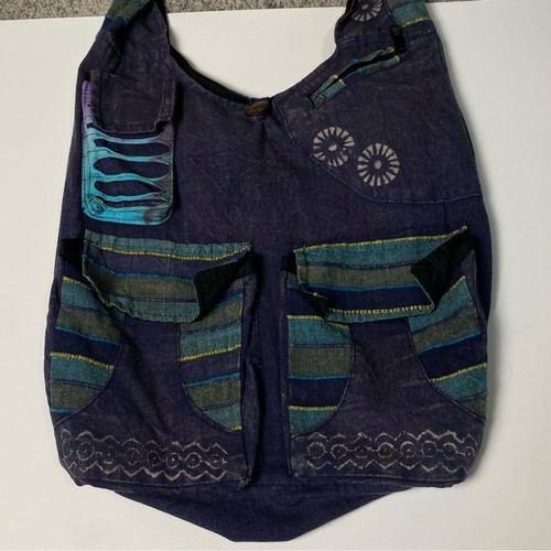 Flying High 100% Baumwolle Boho Hippie Sommer Schultasche - Bild 11 von 16