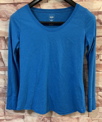Mossimo Supply Co. Blue Casual Tee. Size: Large. - Picture 1 of 13
