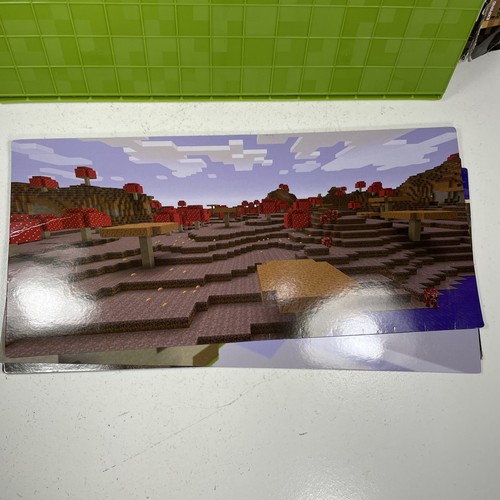 Minecraft Stop Motion Movie Creator 2 Stages & 4 Background Cards INCOMPLETE - Picture 7 of 22