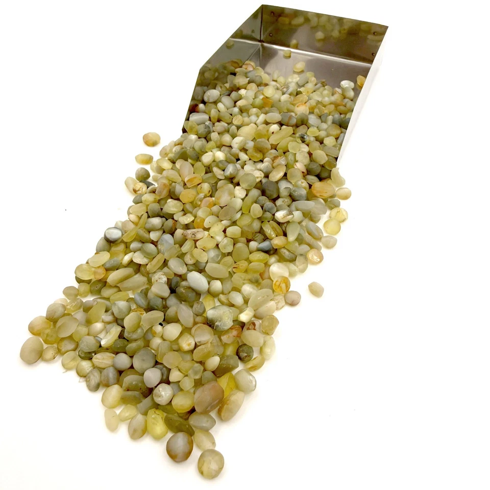 100% Natural Green-Yellow Chrysoberyl Cat's eye Crystal Uncut Rough Lot 100 CT - Image 4 of 4
