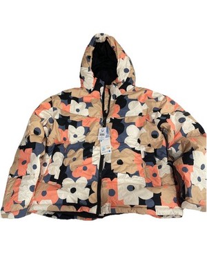 ROXY Women's Alofted Snow Puffy Jacket Size XL Multicolor