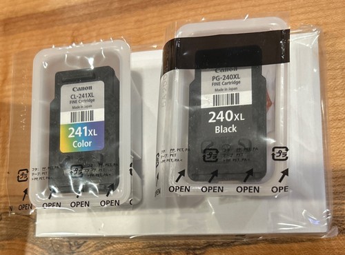 Canon PG-240XL CL-241XL + Photo Paper Combo Open Box & 1 Cartridge Opened - Picture 5 of 8