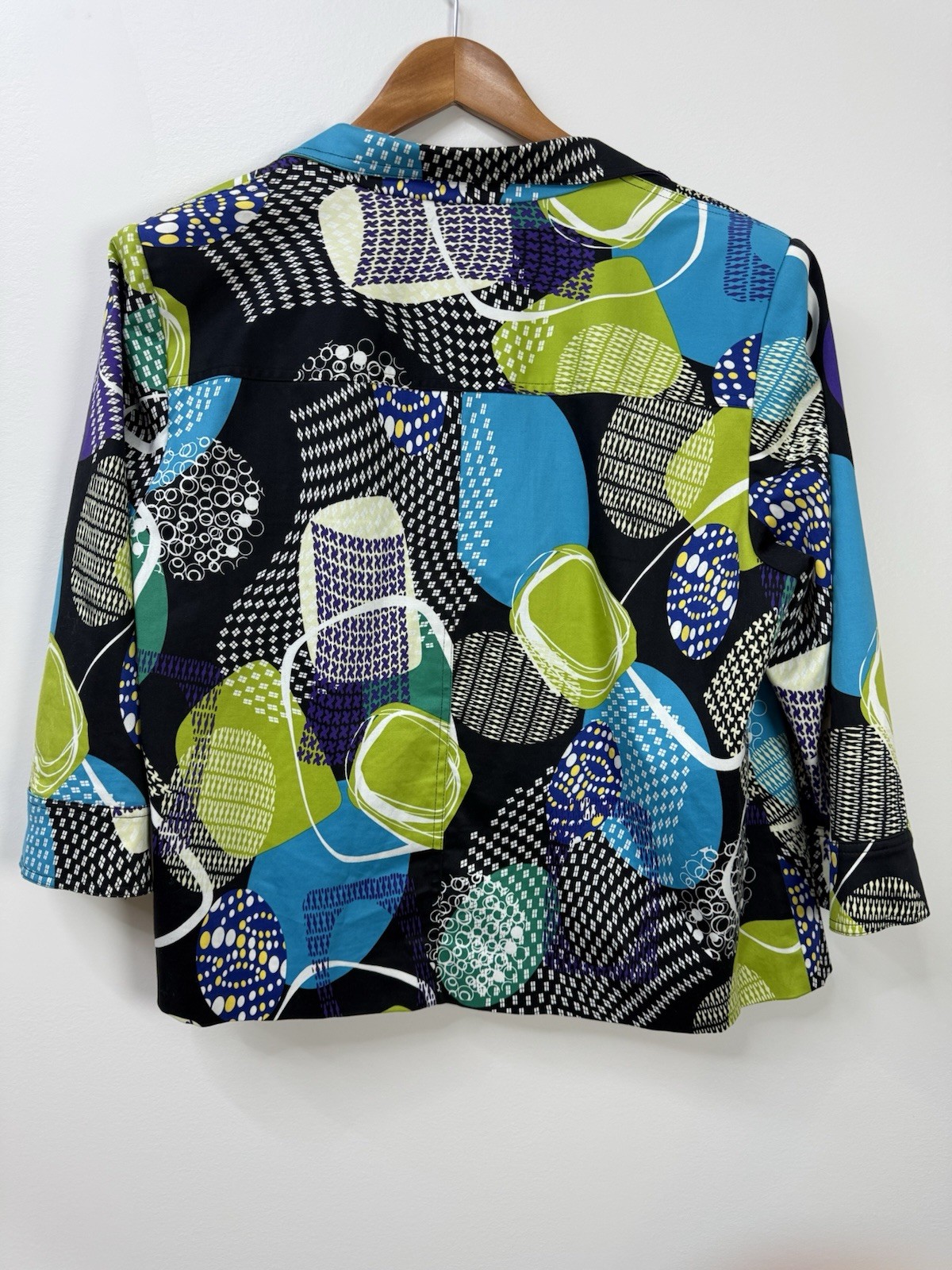 Peter Nygard Multicolor Patterned Summer Blazer s… - image 3