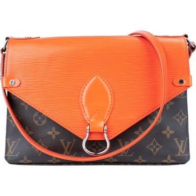 Louis Vuitton  Monogram Epi Saint Michel PM Crossbody Bag Tasche