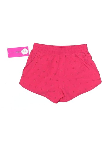 NWT Yogalicious Girls Pink Athletic Shorts 7 - Picture 2 of 2