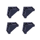 20pcs 2028 Black Aluminum 90 Degree Angle Corner Bracket Aluminum Corner Bracket
